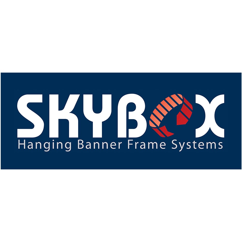 20ft Skybox Hanging Banner Flat Panel — 96 in Graphic Only